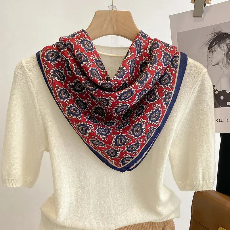 Pure Cotton Women Scarf | Industrial Anti-Slip Solution GLOBGRIP®