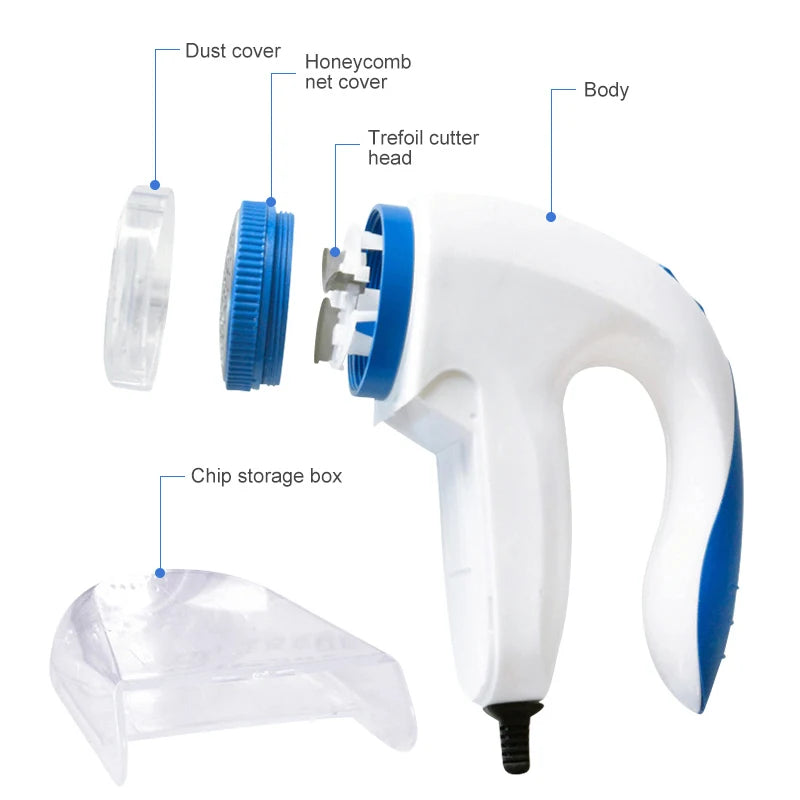 Electric Lint Remover & Fuzz Shaver | Professional Fabric Pill Shaver GLOBGRIP®