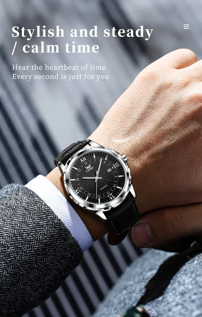 ✨ OPK Steel Belt Men’s Watch GLOBGRIP®