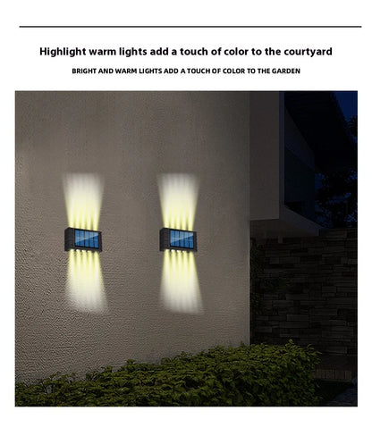 4/6/8/10LEDs Solar Wall Lamp GLOBGRIP®