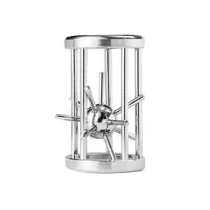 🧠 Classic IQ Metal Brain Teaser GLOBGRIP®