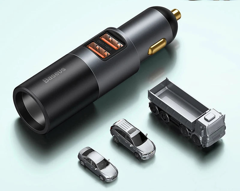 ⚡ 120W Car Charger Splitter GLOBGRIP®