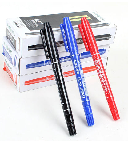 🎨  🎨 3Pcs Dual Tip Marker Pens GLOBGRIP®