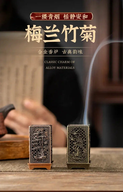 Square Vertical Incense Burner | Industrial Anti-Slip Solution GLOBGRIP®
