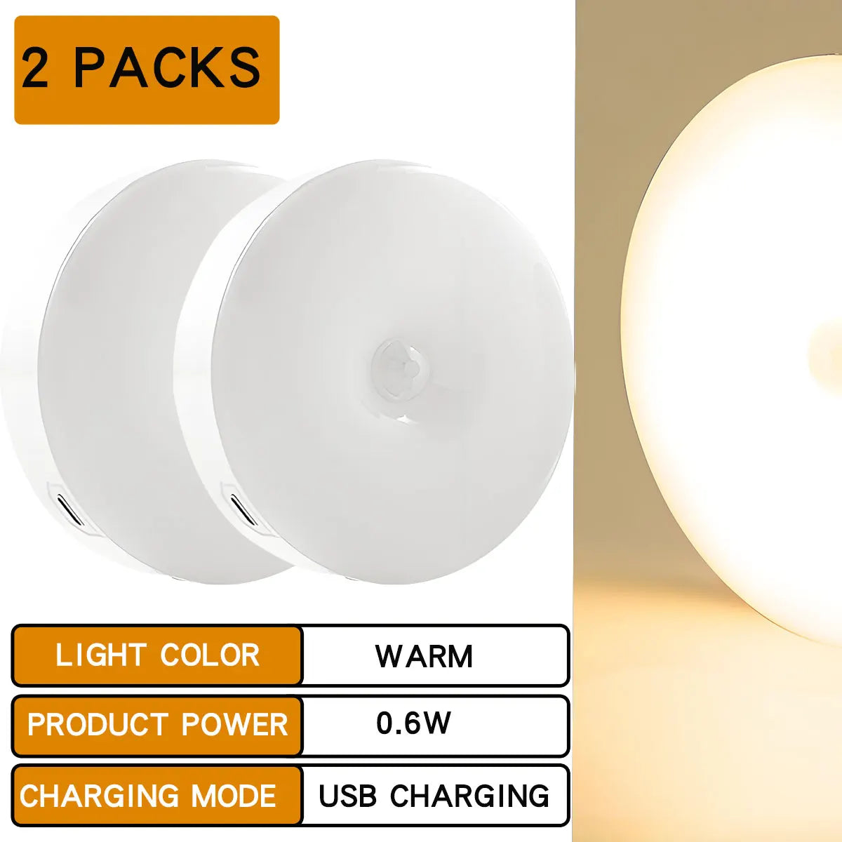 Smart LED Night Light with Human Body Sensor | GLOBGRIP GLOBGRIP®