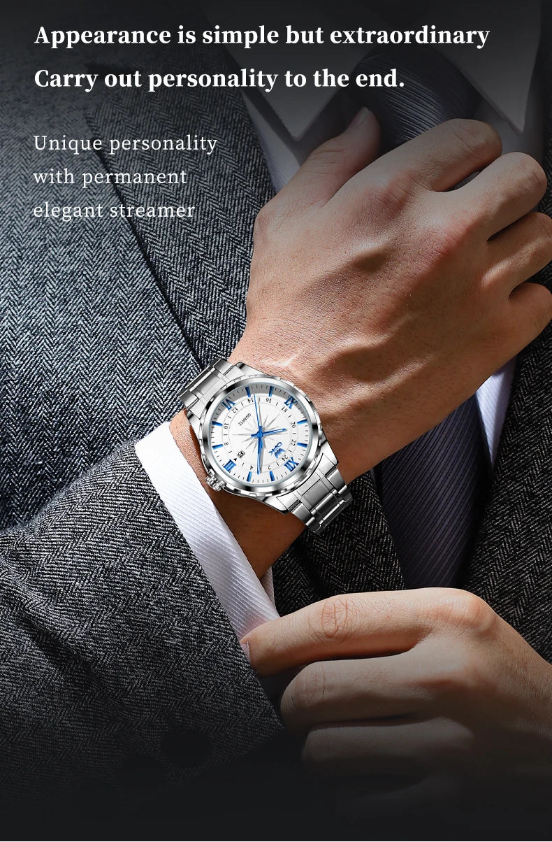 ✨ OPK Steel Belt Men’s Watch GLOBGRIP®