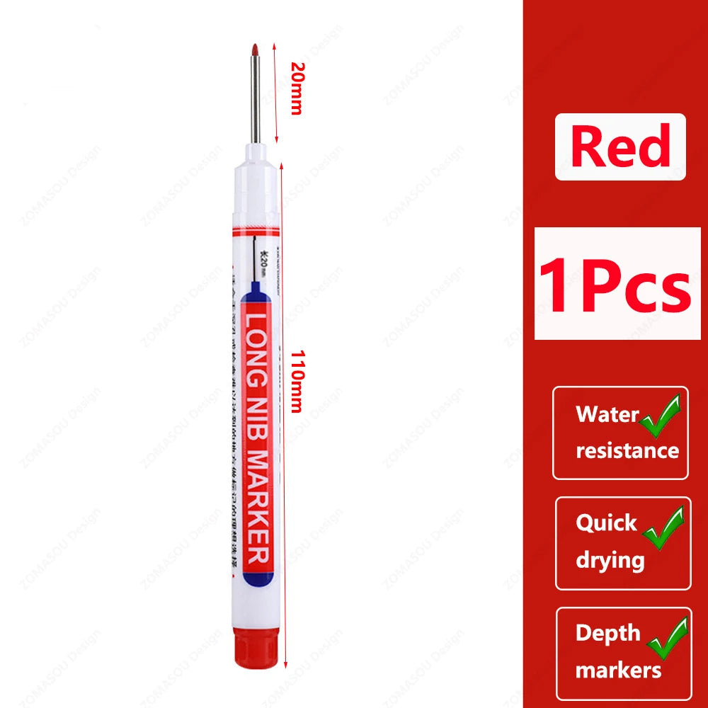 🖊️ 2cm Waterproof Long Head Deep Hole Marker Pen GLOBGRIP®