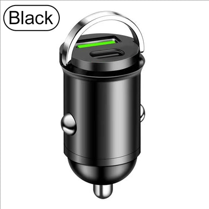 Mini PD USB Car Charger Lighter Type C Car Charger GLOBGRIP®