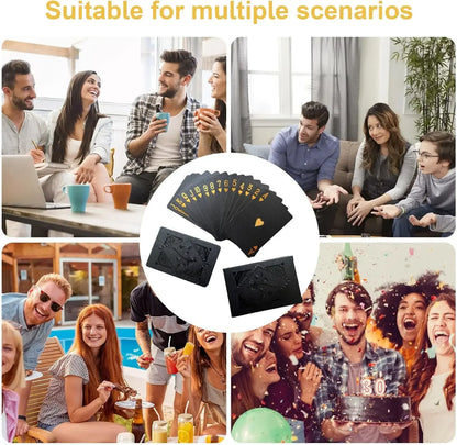 Multiple styles Color Playing Card Game Card Group Waterproof Poker Suit Magic Dmagic Package Board Game Gift Collection GLOBGRIP®