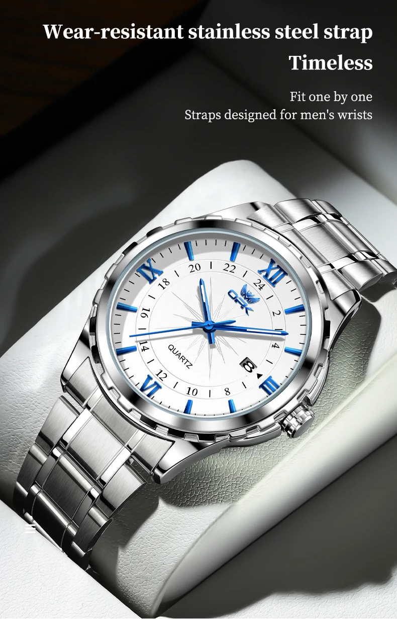 ✨ OPK Steel Belt Men’s Watch GLOBGRIP®