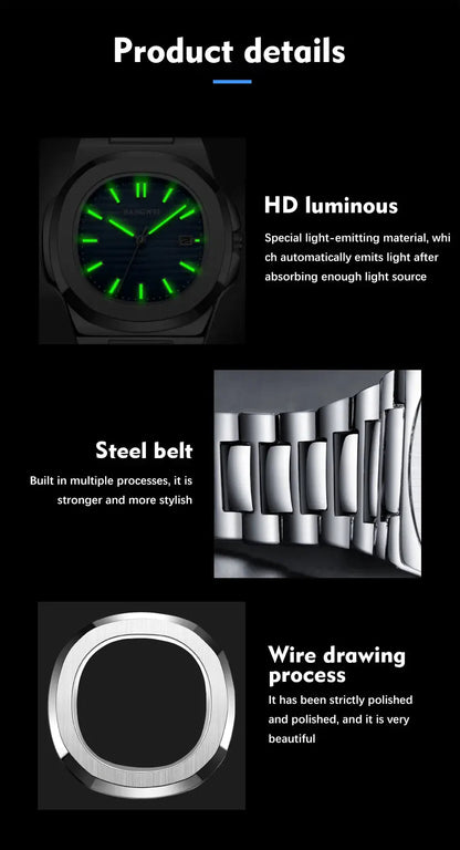 Luxury Men's Quartz Watches | Industrial Anti-Slip Solution GLOBGRIP®