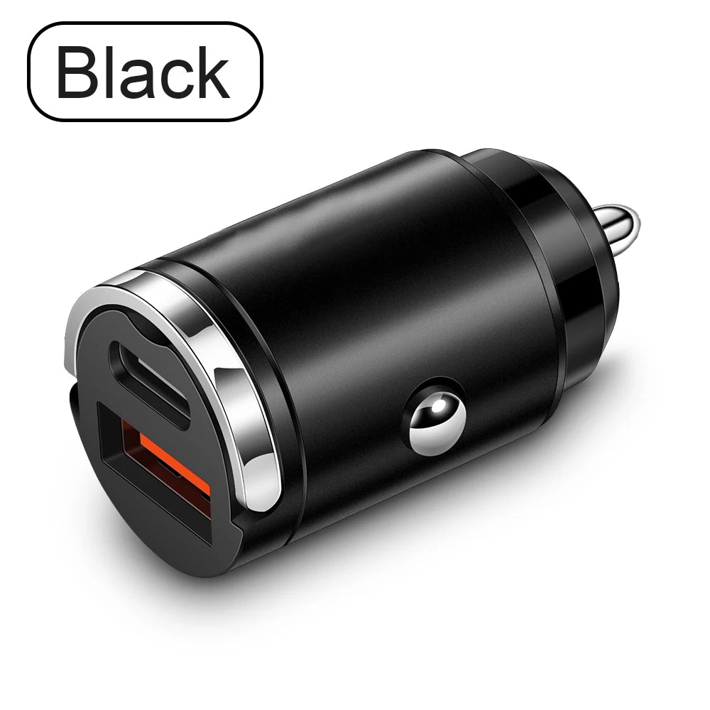 Mini PD USB Car Charger Lighter Type C Car Charger GLOBGRIP®