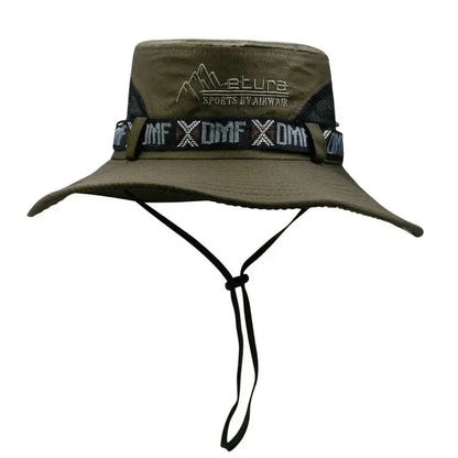 🧢 Summer Men’s Bucket Hat | Industrial Anti-Slip Solution GLOBGRIP®
