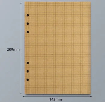 45 Sheets Loose-Leaf Notebook Refill – A5 / A6 / A7 Sizes GLOBGRIP®