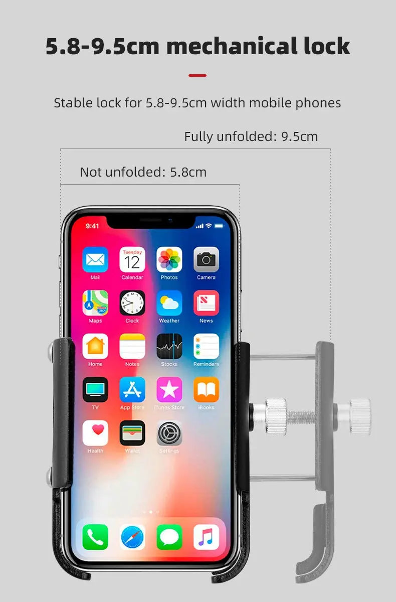 Bike Phone Holder | Industrial Anti-Slip Solution GLOBGRIP®