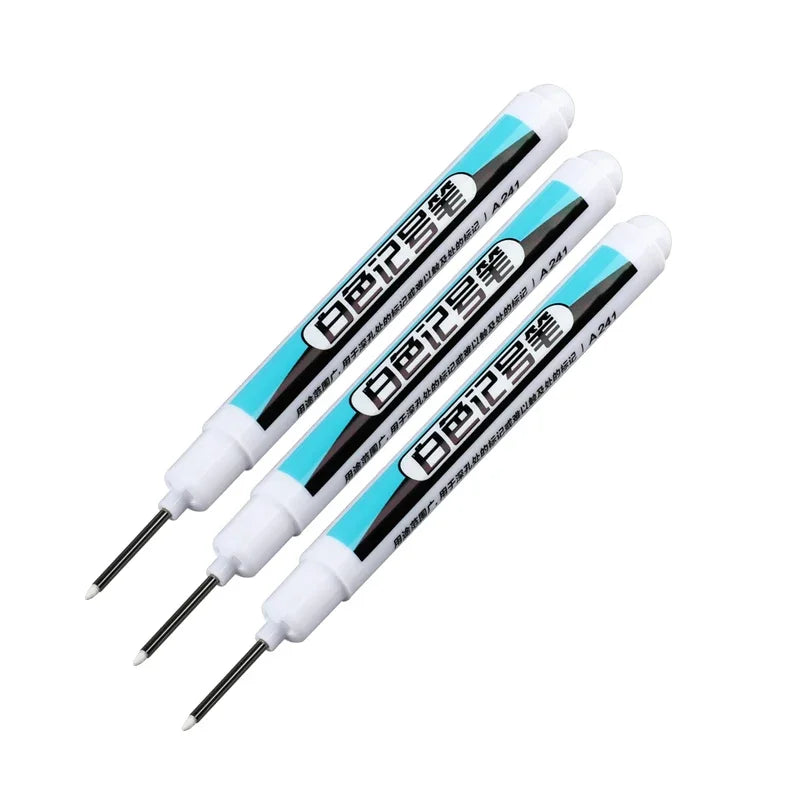 🖊️ White Permanent Marker Pens GLOBGRIP®