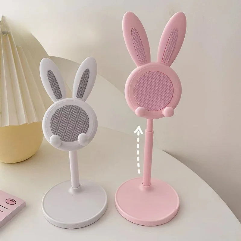 The cute Rabbit mobile phone stand desktop can lift and adjust the desktop phone accessories  phone stand  phone grip GLOBGRIP®
