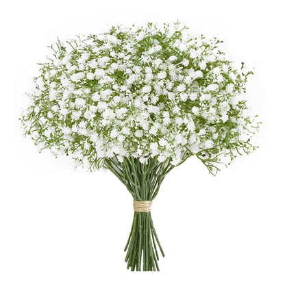 10/15pcs Artificial Flowers Baby Breath Flower Fake Gypsophila for Wedding Party Home Decoration Floral Bouquets DIY Accessories GLOBGRIP®