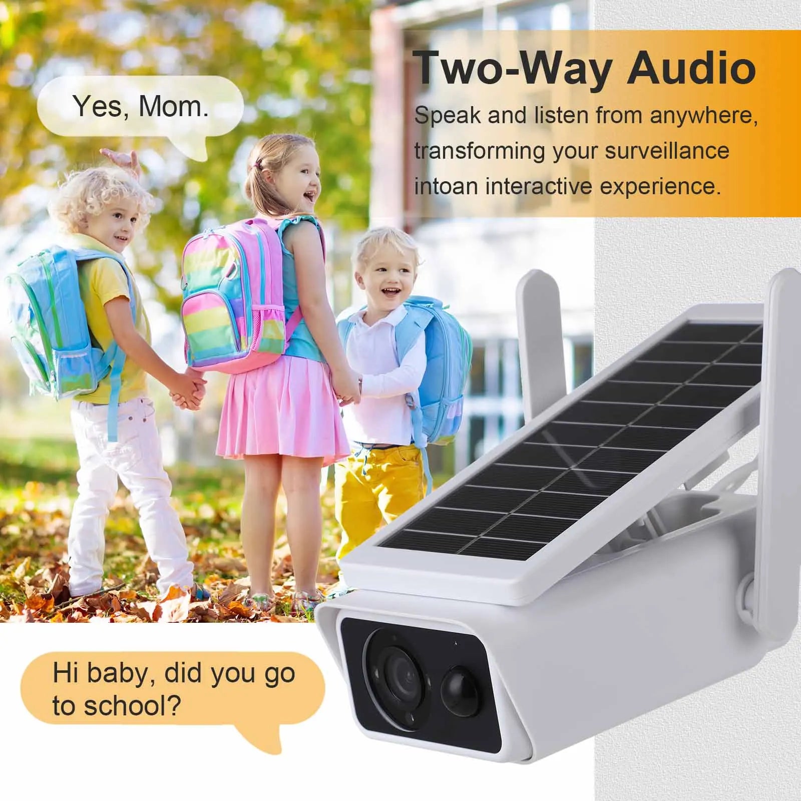 4K Wi-Fi Solar Camera GLOBGRIP®