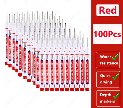 🖊️ 2cm Waterproof Long Head Deep Hole Marker Pen GLOBGRIP®
