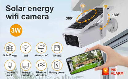 4K Wi-Fi Solar Camera GLOBGRIP®