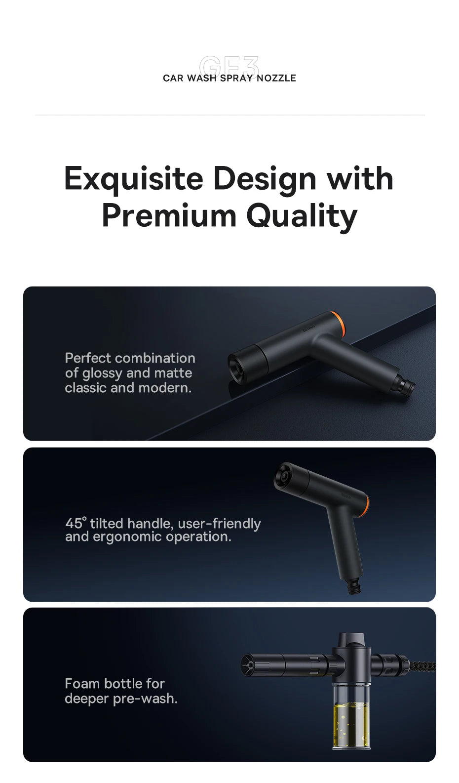 🚗 Car Wash High Pressure Water Gun GLOBGRIP®