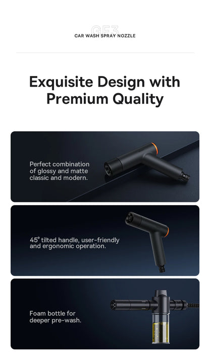 🚗 Car Wash High Pressure Water Gun GLOBGRIP®