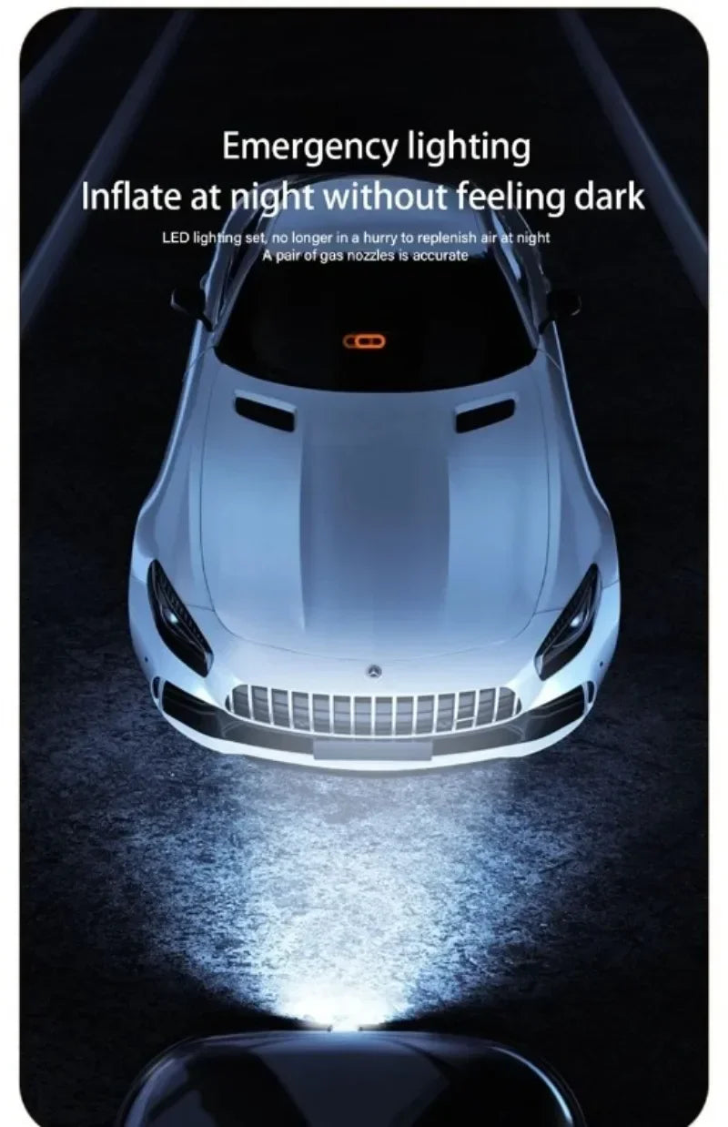 🚗 Portable Car Air Pump GLOBGRIP®