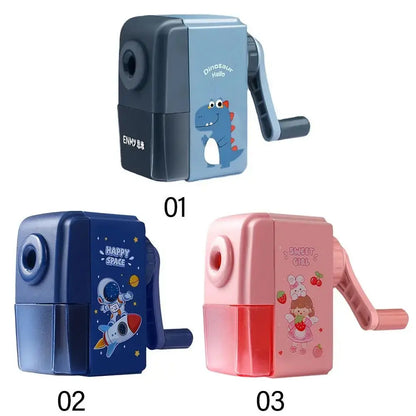 Dinosaur Hand-Cranked Pencil Sharpener | Industrial Anti-Slip Solution GLOBGRIP®