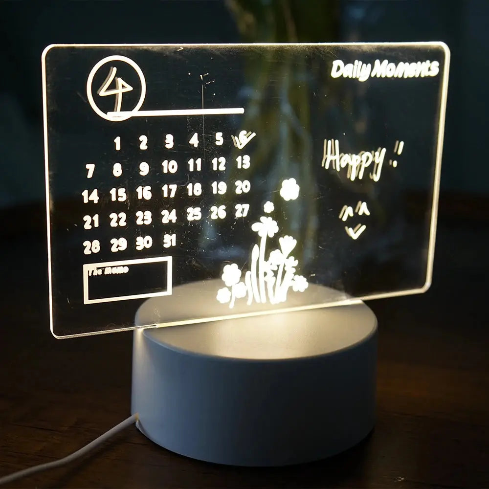 Creative LED Note Board Night Light | Industrial Anti-Slip Solution GLOBGRIP®