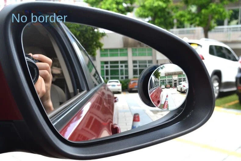 Car Blind Spot Rear View Mirror Wide Angle 360 Degree GLOBGRIP®