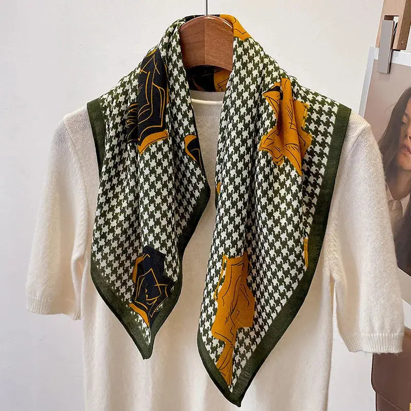 Pure Cotton Women Scarf | Industrial Anti-Slip Solution GLOBGRIP®