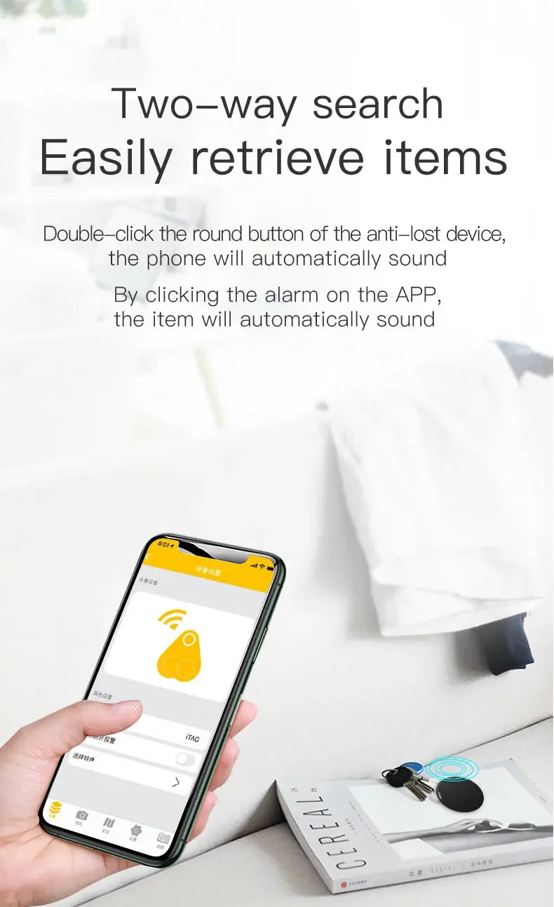 Anti-Lost Alarm Wallet Smart Tag | Industrial Anti-Slip Solution GLOBGRIP®