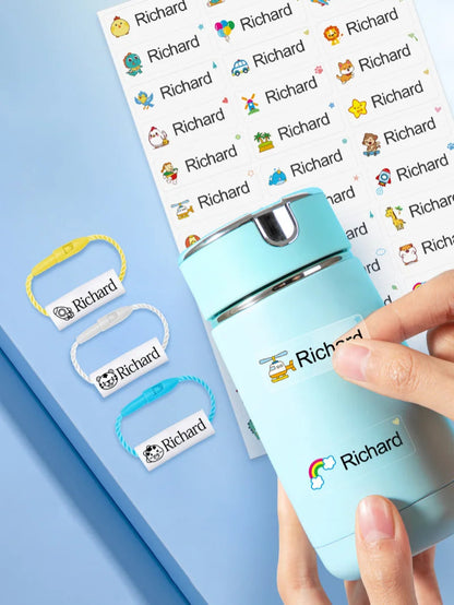 Waterproof Name Tag Stickers | Custom Labels for Personal Items | GLOBGRIP® GLOBGRIP®