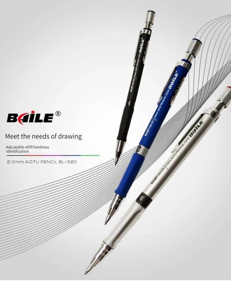 ✏️ Mechanical Pencil Set 2.0mm GLOBGRIP®