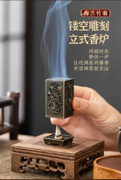 Square Vertical Incense Burner | Industrial Anti-Slip Solution GLOBGRIP®