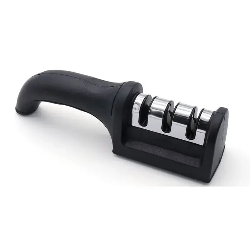 🔪 3-Segment Knife Sharpener | Industrial Anti-Slip Solution GLOBGRIP®