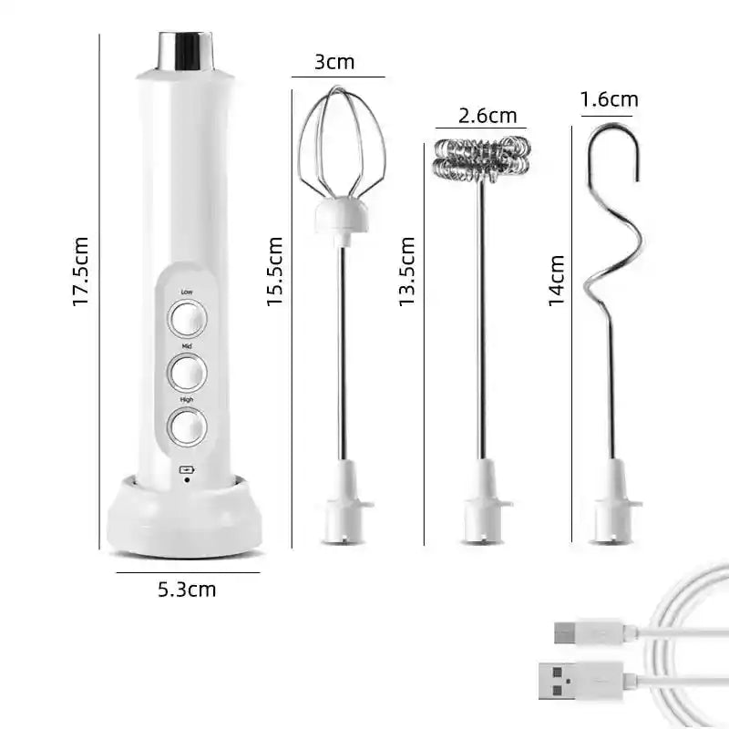 Electric Milk Frother | Portable Coffee Foam Maker | GLOBGRIP® GLOBGRIP®