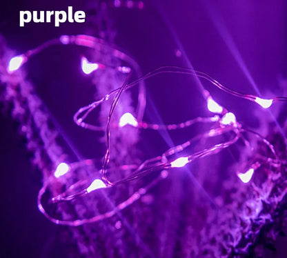 10/20/30M USB LED String Lights Copper Silver Wire Garland Light Waterproof Fairy Lights For Christmas Wedding Party Decoration GLOBGRIP®