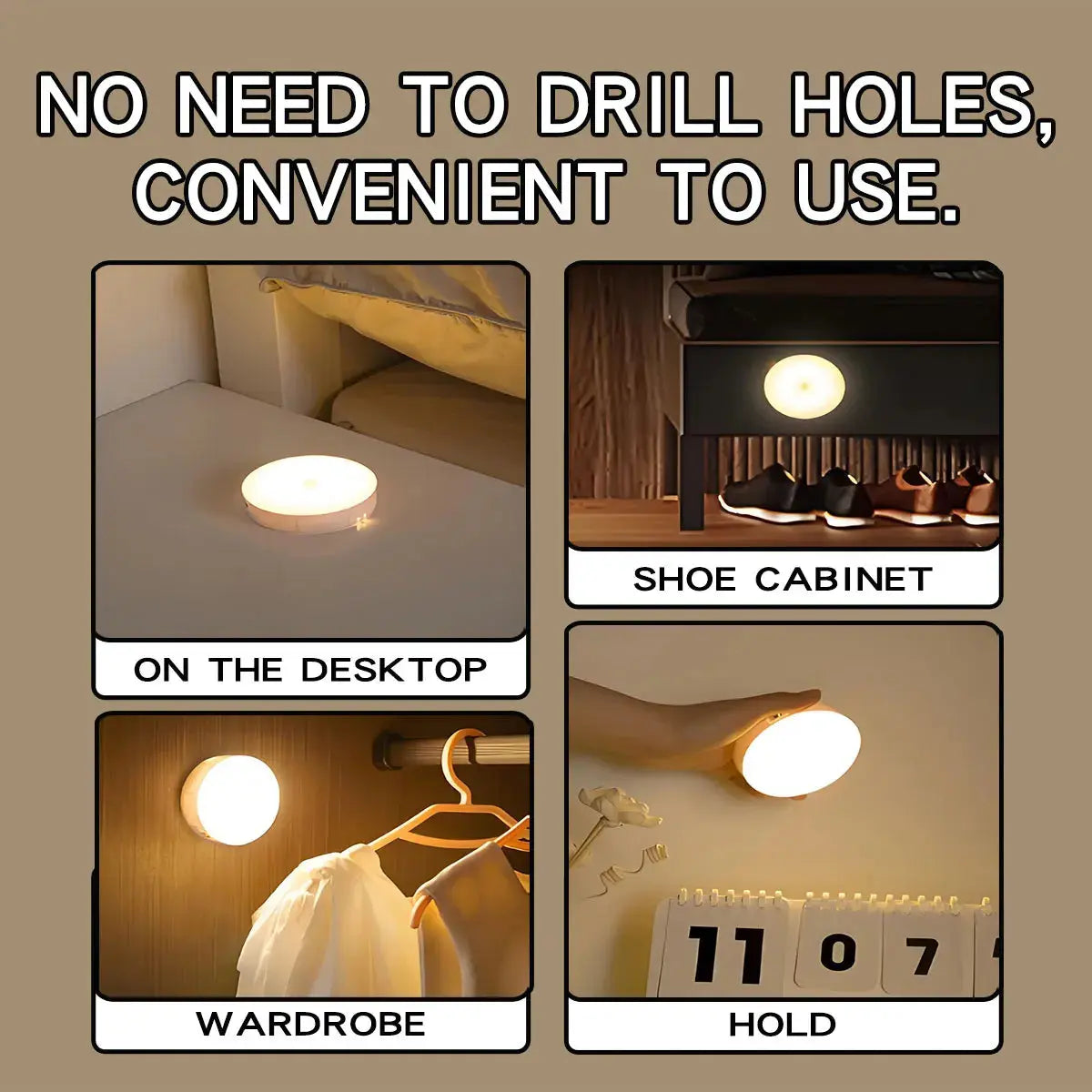 Smart LED Night Light with Human Body Sensor | GLOBGRIP GLOBGRIP®