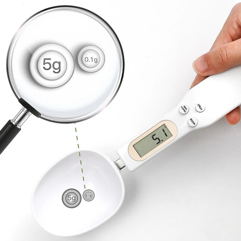 Weighing Spoon Scale | Digital Measuring Spoon for Kitchen & Baking | GLOBGRIP® GLOBGRIP®