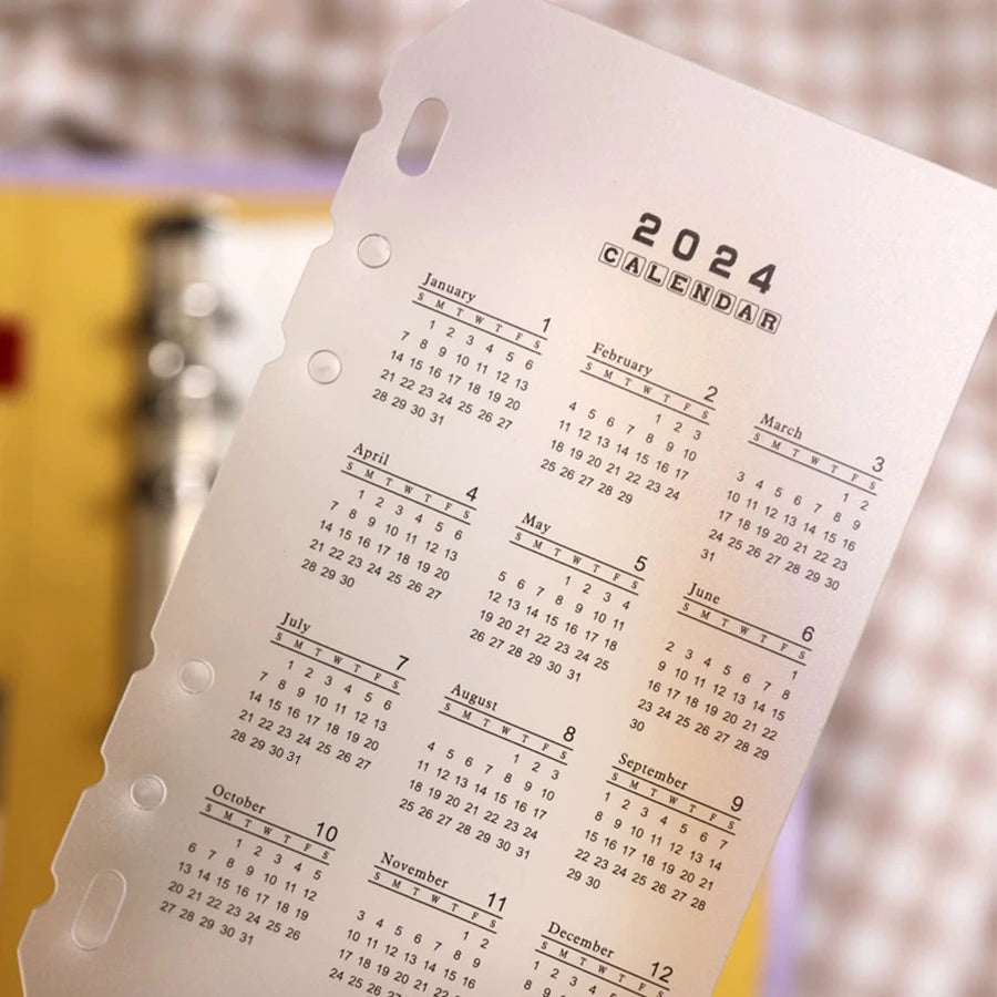 45 Sheets Loose-Leaf Refill – A5 & A6 Sizes GLOBGRIP®