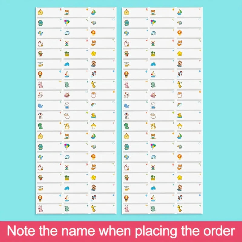 Waterproof Name Tag Stickers | Custom Labels for Personal Items | GLOBGRIP® GLOBGRIP®