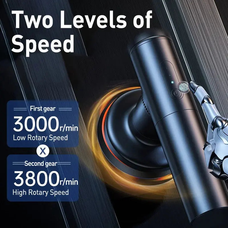 Baseus Wireless Car Polisher Machine – Cordless Electric Wax GLOBGRIP®