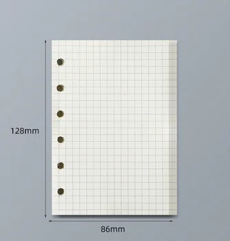 45 Sheets Loose-Leaf Notebook Refill – A5 / A6 / A7 Sizes GLOBGRIP®
