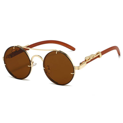 Vintage Round Sunglasses Men Fashion GLOBGRIP®