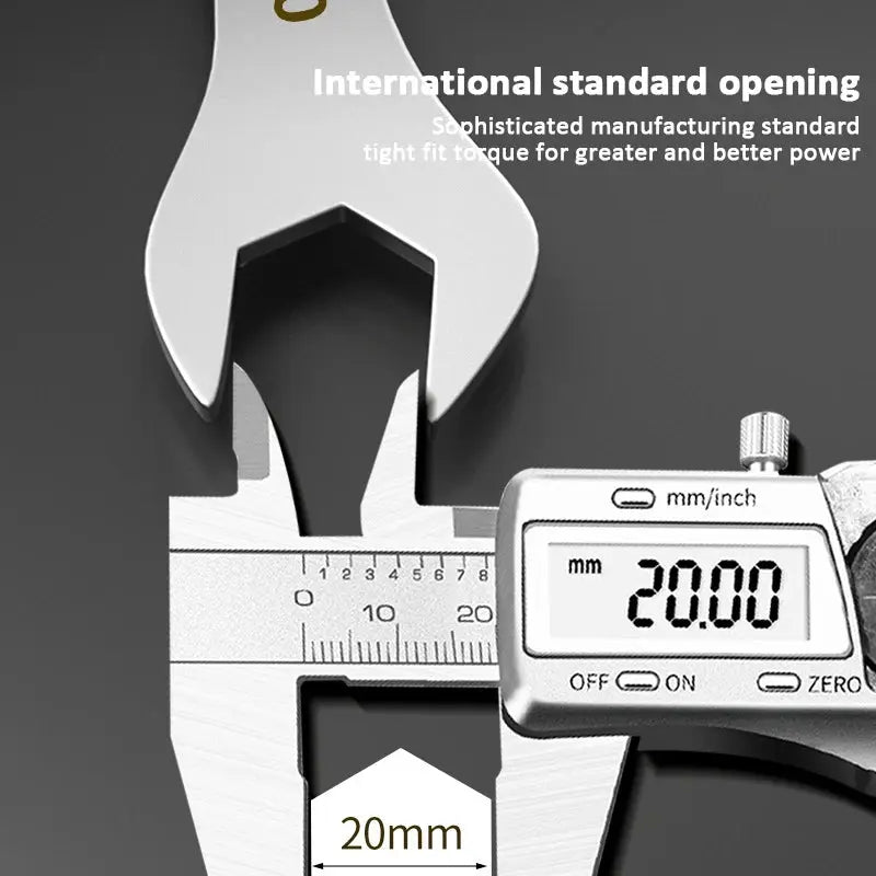 Ultra Thin Open End Wrench 5–32mm – Ratchet Wrenches GLOBGRIP®