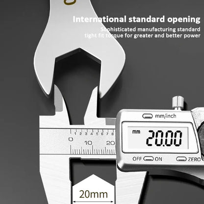 Ultra Thin Open End Wrench 5–32mm – Ratchet Wrenches GLOBGRIP®