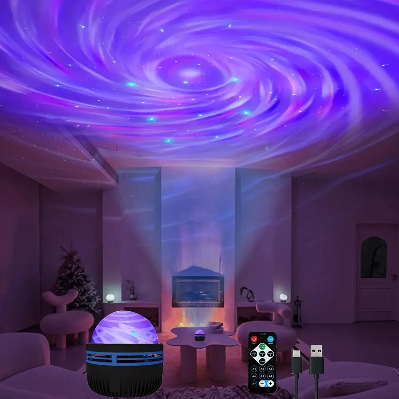 Starry Sky Galaxy Lamp Projector | Industrial Anti-Slip Solution GLOBGRIP®