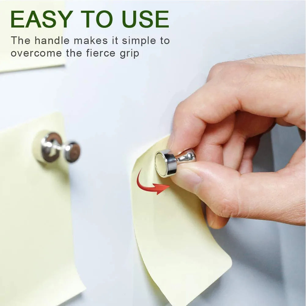 Magnetic Pins Neodymium Magnets Pin Board Magnet For Board Cone Magnets Super Strong Fridge Magnets For Home Storage Tool 10/20P GLOBGRIP®